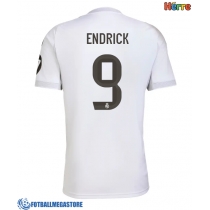 Fotballdrakt Herre Real Madrid Endrick #9 Hjemmedrakt 2025-26 Kortermet